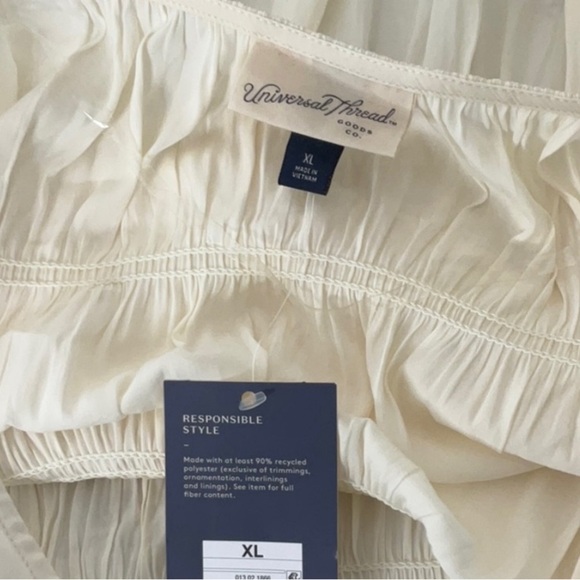 Universal Thread - Womens Flutter Long Sleeve Blouse Size XL - Picture 9 of 9